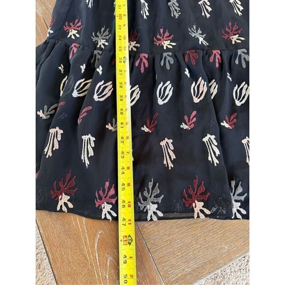 Caballero Coral Reef Dress Peek A Boo Shoulders Maxi Size Medium - Picture 8 of 11